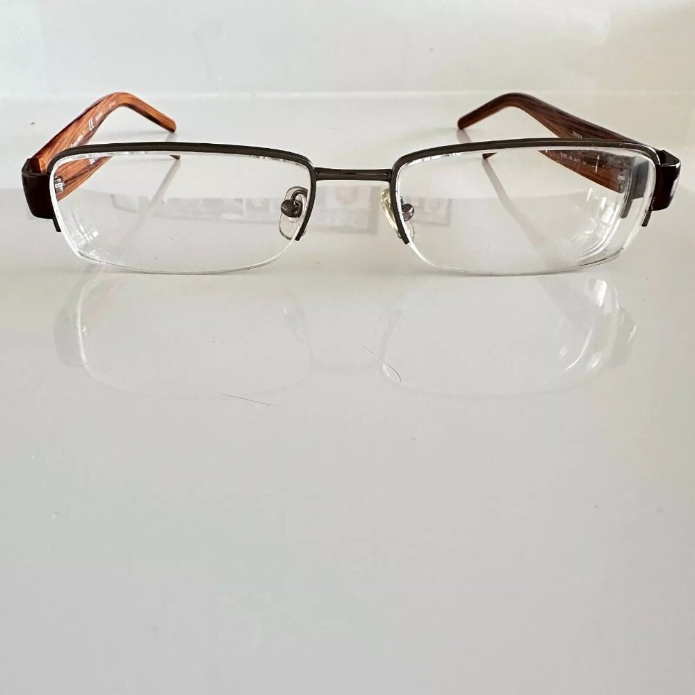 Dolce & Gabbana D&G 5018 Eyeglass Frames - Wood and Metal, Brown